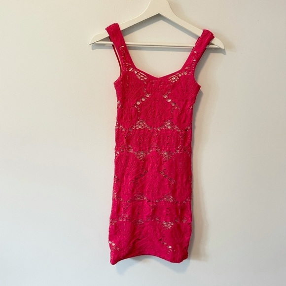 Free People Intimately Crochet Bodycon Dress - Picture 11 of 11